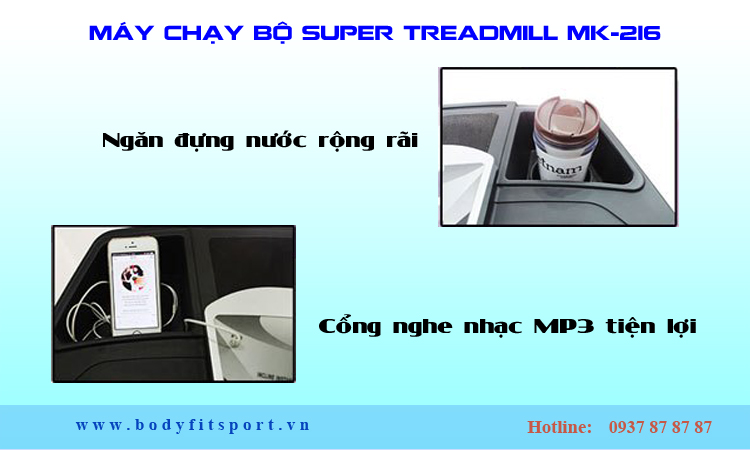 Máy chạy bộ Super Treadmill MK-216